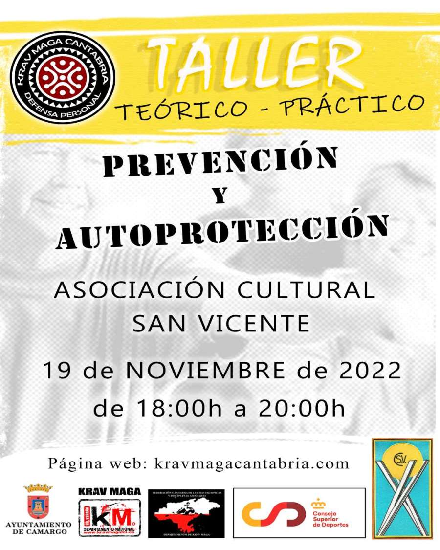 taller prevención y autoprotección camargo cantabria